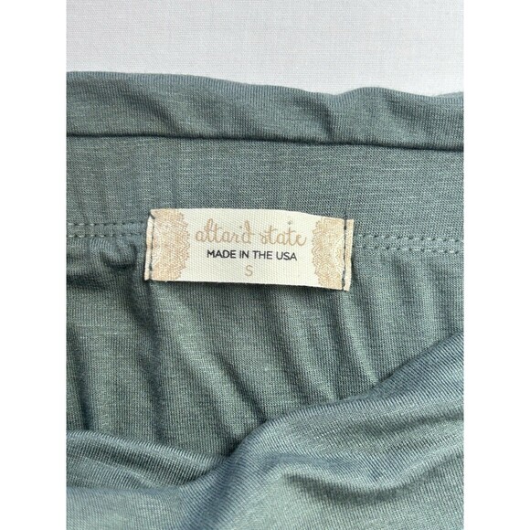 Altar'd State Womens Small Soft Green Halter‎ Top Jumpsuit NWT - Picture 7 of 11